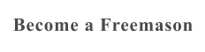 Become a Freemason